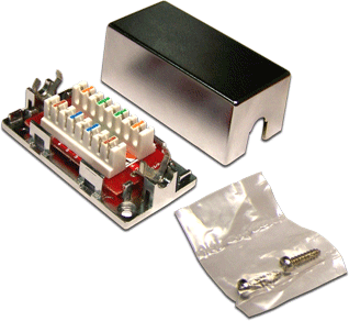 LANMASTER Адаптер проходной Lanmaster LAN-CNB-STP5E 