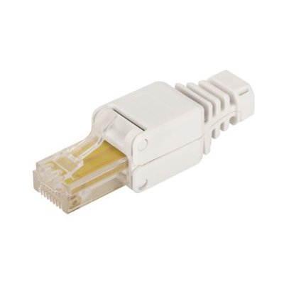 LANMASTER Коннектор Lanmaster LAN-TMP-U5E-WH 