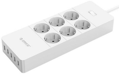 Orico Зарядное устройство Orico HPC-6A5U-WH ORICO HPC-6A5U-WH