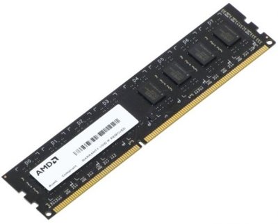 Amd Модуль памяти DDR3 4GB AMD PC3-10600 1333MHz CL9 1.5V RTL R334G1339U1S-U 