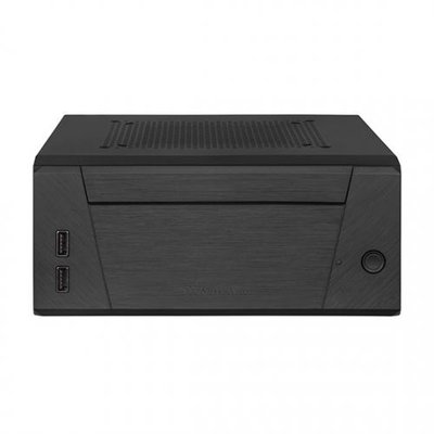 Silverstone Корпус mini-ITX SilverStone SST-ML10B черный, без БП, 2*USB 3.0, USB Type-C, audio Milo 10 SST-ML10B