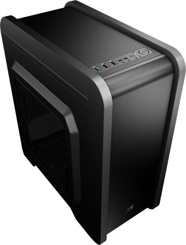 Aerocool Корпус mATX AeroCool 4713105958102 черный, без БП, 4x120mm, 2xUSB2.0, 1xUSB3.0, audio, bott PSU Qs-240 4713105958102