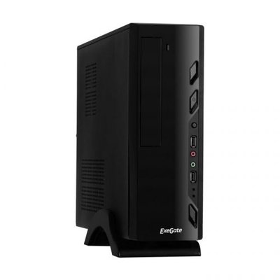 Exegate Корпус mATX Exegate Desktop, miniITX, БП M450 с вент. 8см, 2*USB, аудио, черный MI-208-450W-8 EX268696RUS