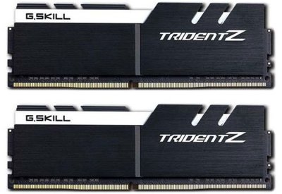 G.Skill Модуль памяти DDR4 32GB (2*16GB) G.Skill Trident Z PC4-28800 3600MHz CL17 XMP 1.35V Black-White F4-3600C17D-32GTZKW 