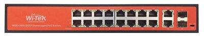 Wi-Tek Коммутатор неуправляемый Wi-Tek WI-PS320GF 