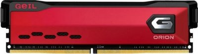 GeIL Модуль памяти DDR4 16GB Geil Orion PC4-28800 3600MHz CL18 racing red heat spreader 1.35V GOR416GB3600C18BSC 