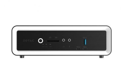 Zotac Платформа Zotac i3-10110U, 2X DDR4 SODIMM, DUAL 2GLAN, WIFI, BT, 2.5" SATA III Bay, DP/HDMI, EU+UK PLUG RTL ZBOX CI622 NANO ZBOX-CI622NANO-BE