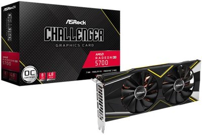 AsRock Видеокарта PCI-E ASRock RX5700 CLD 8GO 8GB GDDR6 256bit 7nm 1515/14000MHz HDMI/3*DP RTL Radeon RX 5700 RX5700 CLD 8GO