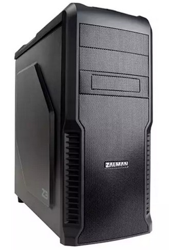 Zalman Корпус ATX Zalman черный без БП ATX 1x120mm 2xUSB2.0 1xUSB3.0 audio bott PSU Z3 Zalman Z3