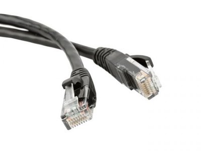LANMASTER Патч-корд UTP 5Е категории 2м черный CU PVC Lanmaster LAN-PC45/U5E-2.0-BK LAN-PC45/U5E-2.0-BK