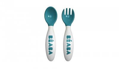 BÉABA Beaba BÉABA Эргономические вилка и ложка Set Of 2 2nd Age 