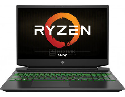 HP Ноутбук HP Pavilion Gaming 15-ec1061ur (15.60 IPS (LED)/ Ryzen 5 4600H 3000MHz/ 16384Mb/ SSD / NVIDIA GeForce® GTX 1650 4096Mb) MS Windows 10 Home (64-bit) [22N70EA] 22N70EA