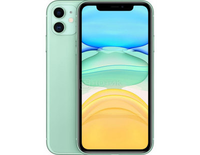 Apple Смартфон Apple iPhone 11 256Gb Green (iOS 14/A13 Bionic 2650MHz/6.10" 1792x828/4096Mb/256Gb/4G LTE ) [MHDV3RU/A] MHDV3RU/A