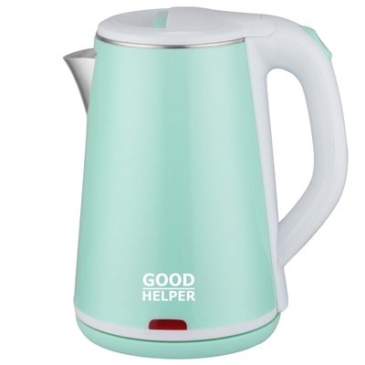 GOODHELPER Электрочайник Goodhelper KPS-182C Green/White 