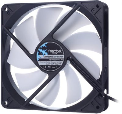 Fractal Design Вентилятор для корпуса Fractal Design Silent Series R3 140mm FD-FAN-SSR3-140-WT