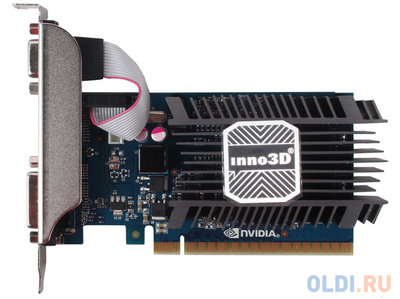 Innovision Видеокарта 2048Mb Inno3D GeForce GT730 c CUDA PCI-E 64bit SDDR3 DVI HDMI HDCP N730-1SDV-E3BX Retail Innovision N730-1SDV-E3BX