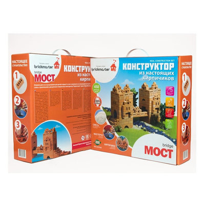BRICKMASTER Конструктор BRICKMASTER Мост, для мальчиков и девочек 105 