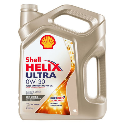 Shell Моторное масло SHELL Helix Ultra ECT 0W-30 4л. синтетическое [550046375] 550046375