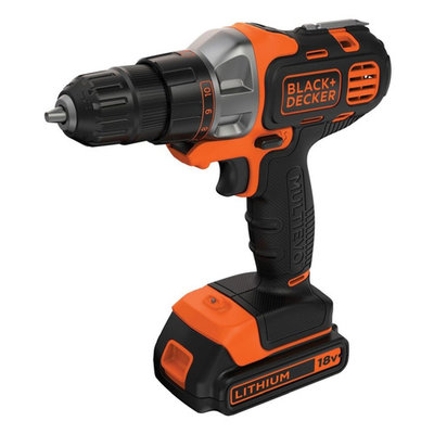 Black+Decker Многофункциональный инструмент BLACK+DECKER , рыжий/черный MT218K-QW 