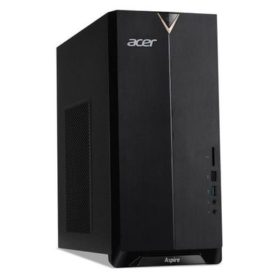 Acer Компьютер ACER Aspire TC-895, Intel Core i3 10100, DDR4 8ГБ, 512ГБ(SSD), NVIDIA GeForce GTX1650 - 4096 Мб, CR, Windows 10, черный [dg.bezer.001] DG.BEZER.001