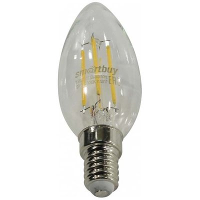 Smartbuy Лампа LED Smartbuy C37-8W/3000/E14 (SBL-C37F-8-30K-E14)