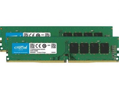 Crucial Модуль памяти DDR4 8GB (2*4GB) Crucial 2666MHz RTL PC4-21300 CL22 DIMM 288-pin 1.2В kit single rank CT2K4G4DFS6266 