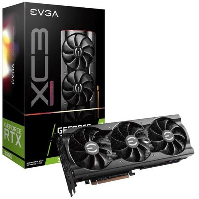 EVGA Видеокарта PCI-E EVGA 24G-P5-3975-KR 24GB GDDR6X 384bit 8nm 1395/19500MHz HDMI/3*DP RTL GeForce RTX 3090 XC3 ULTRA GAMING 24G-P5-3975-KR