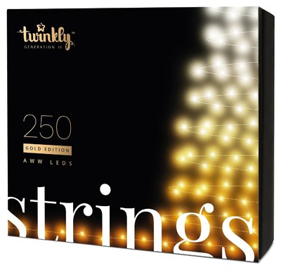 Twinkly Smart-гирлянда Strings Twinkly AWW 250 TWS250GOP-BEU