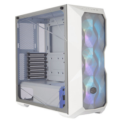 Cooler Master Корпус ATX COOLER MASTER MasterBox TD500 Mesh ARGB, Midi-Tower, без БП, белый [mcb-d500d-wgnn-s01] MCB-D500D-WGNN-S01