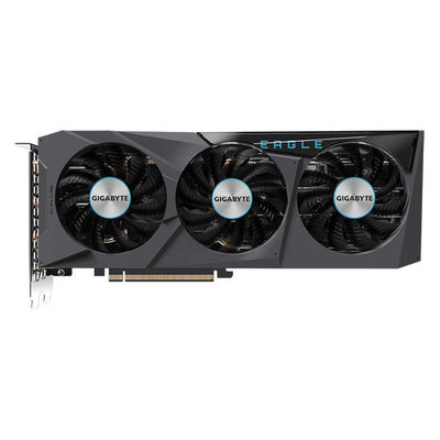 Gigabyte Видеокарта GIGABYTE NVIDIA GeForce RTX 3070 , , 8ГБ, GDDR6, Ret GV-N3070EAGLE-8GD 
