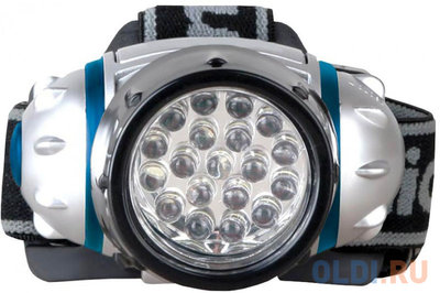 Camelion Фонарь CAMELION LED5313-19F4 налобн металлик 19led 4 реж 3xr03 в компл пласт блист LED5313-19F4