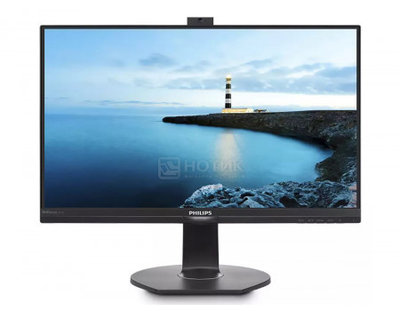 Philips Монитор 23,8" Philips 241B7QPJKEB, FHD, IPS, VGA, DP, HDMI, 3xUSB, Cam 2MP, Черный 241B7QPJKEB/00 241B7QPJKEB/00