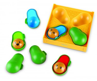 Learning Resources Развивающая игрушка Learning Resources Эмоции с авокадо (9 элементов) LER6806
