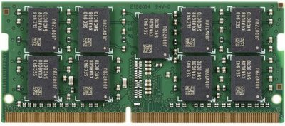 Synology Модуль памяти Synology DDR4 ECC Unbuffered SODIMM, для DS1821+, DS1621+ D4ES01-4G 