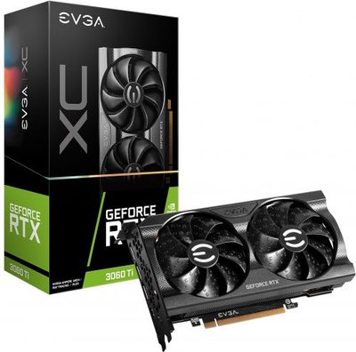 EVGA Видеокарта PCI-E EVGA 08G-P5-3663-KR 8GB GDDR6 256bit 8nm 1410/14000MHz HDMI/3*DP GeForce RTX 3060 Ti XC GAMING 08G-P5-3663-KR