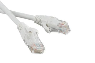 Hyperline Кабель патч-корд UTP 6 кат. 1м. Hyperline PC-LPM-UTP-RJ45-RJ45-C6-1M-LSZH-WH 