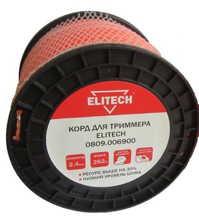 ELITECH Леска для триммеров Elitech 0809.006900 