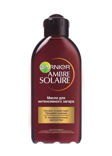 Garnier Garnier Питающее, смягчающее масло для интенсивного загара, 200 мл (Garnier, ) Масло для загара с ароматом кокоса C0227611