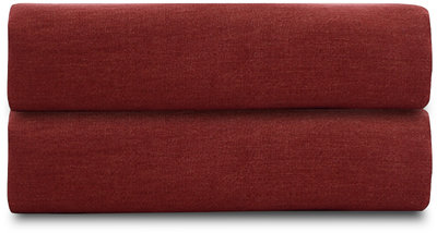 Tkano Простыня из стираного льна бордового цвета Tkano , 240х270 см Essential TK18-LS0028