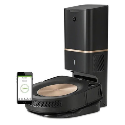 iRobot Робот-пылесос IROBOT Roomba S9+, черный S955840PLUS_RND 