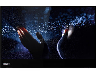 Lenovo Монитор 14" Lenovo ThinkVision M14t, FHD, IPS, TS, 2xUSB Type-C, Черный 62A3UAT1WL 62A3UAT1WL