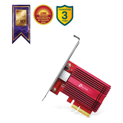 TP-LINK Сетевой адаптер PCI Express TP-LINK PCI Express x4 TX401 