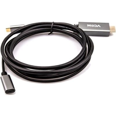 Vcom Кабель USB VCOM CU423MCPD-1.8M USB Type-C - HDMI 1.8 м 