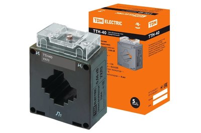 Tdm Трансформатор тока TDM ТТН 40/400/5- 5va/0,5s-Р 