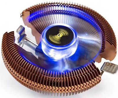 Exegate Кулер Exegate ExeGate Wizard EE91-PWM.Cu.BLUE EX286154RUS