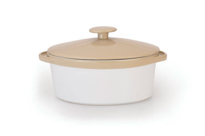 BergHOFF Кастрюля BergHOFFовальная для запекания с крышкой 27*20*10,5см 4490074 Studio 