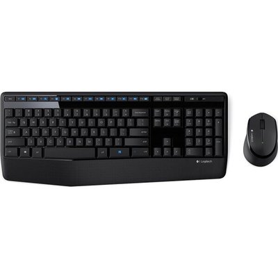 Logitech клавиатура + мышь Logitech wireless combo mk345 (920-008534) 
