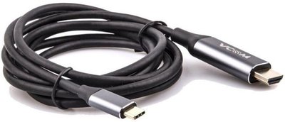 Vcom Аксессуар Vcom USB 3.1 Type-C (M) - HDMI A(M) 1.8m USB3.1 CM-HDMI 1.8M CU423MC CU423MC-1.8M
