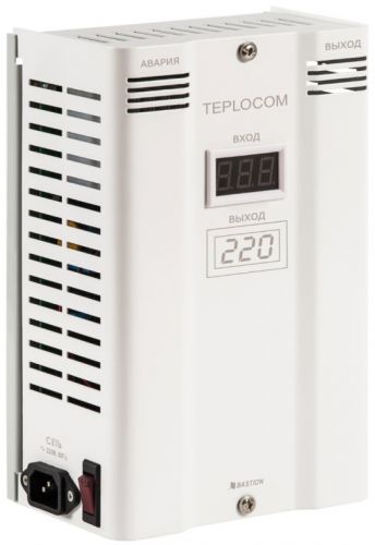 Бастион Стабилизатор Бастион фазоинверторный сетевого напряжения Teplocom ST 600 Invertor 