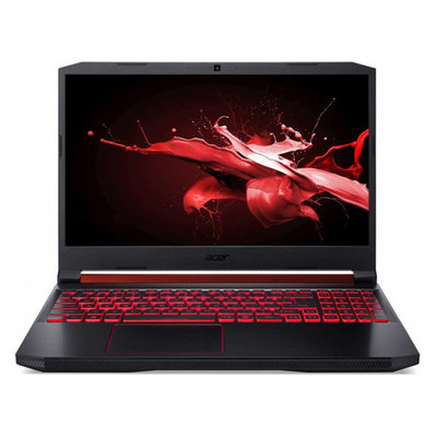Acer Ноутбук ACER Nitro 5 AN515-54-52ZU, 15.6", IPS, Intel Core i5 9300H 2.4ГГц, 8ГБ, 512ГБ SSD, NVIDIA GeForce GTX 1660 Ti - 6144 Мб, Windows 10, , черный NH.Q5BER.032 